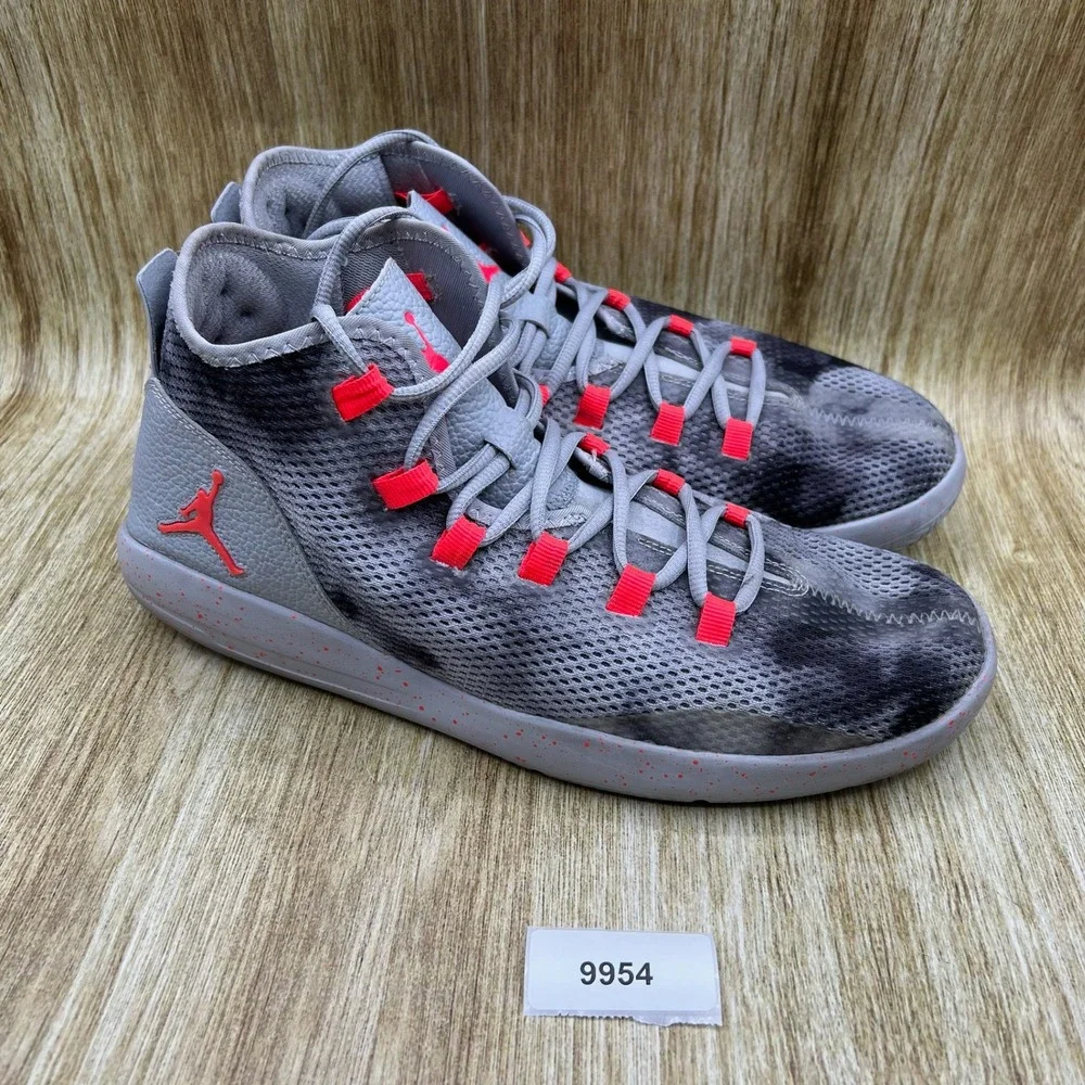 Nike Air Jordan Reveal Premium Men's Size 12 Wolf Grey Sneakers Shoes 834229-015